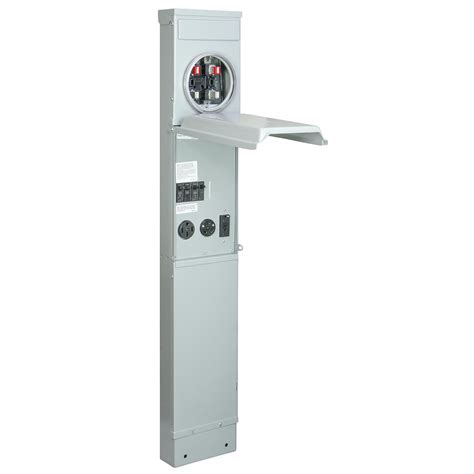 electrical box with pedestal|100 amp pedestal electrical box.